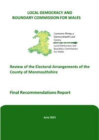 Final Recommendations Report