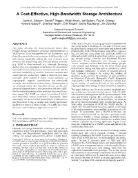 NASD) Storage Architecture, Prototype Implementations of [Patterson88]