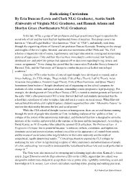 Radicalizing Curriculum
