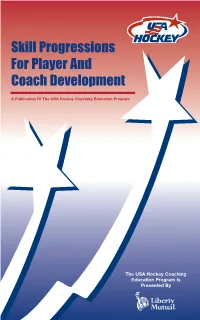 Skill Progressions for Player and Coach Development