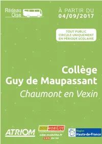 Collège Guy De Maupassant Chaumont En Vexin