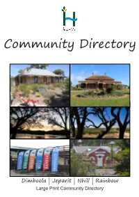 Community Directory
