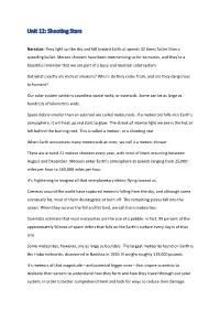 Unit 12 Shooting Stars.Pdf