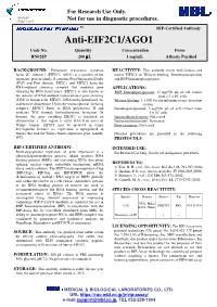 Anti-EIF2C1/AGO1 Code No