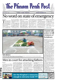 No Word on State of Emergency