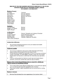 Web CB Minutes