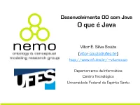 Desenvolvimento OO Com Java O Que É Java