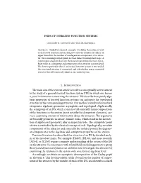 ENDS of ITERATED FUNCTION SYSTEMS . I Duction E Main Aim of the Current Article Is to Offer a Conceptually New Treatment To