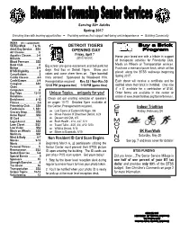 Spring 2017 Newsletter