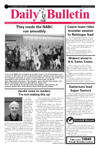 They Made the NABC Run Smoothly