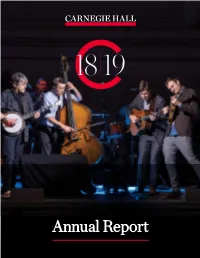 2018–2019 Annual Report