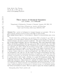 Three Waves of Chemical Dynamics
