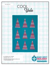 Free Pattern COOL Yule