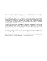 Global Corruption Report 2008 (Transparency International, 2008)