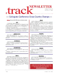 NEWSLETTER Volume 5, No