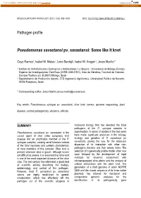 Pathogen Profile