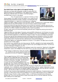 04 April 2019 Clarion