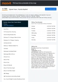 784 Bus Time Schedule & Line Route