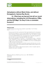 Astrophysics Without Black Holes, And