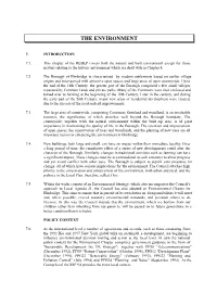 Elmbridge Council's Planning Policies for the Environment
