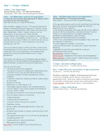 Story Summit Program