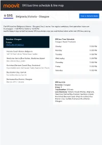 595 Bus Time Schedule & Line Route