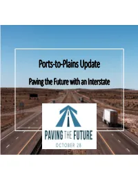Paving the Way with an Interstate