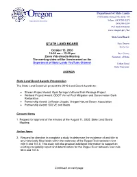 SLB October 2020 Meeting Packetweb2.0.Pdf