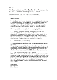 Consultation Response Form