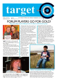 Forum Players Go for Gold!