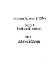 Multimedia Database