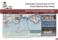 Poole and Christchurch Bays Snapshot Key Characteristics Description Visual Resource Mapping