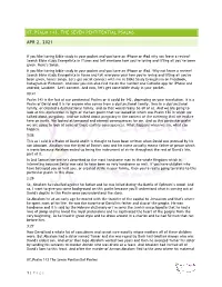 07 Psalm 143, the Seven Pentitential Psalms Apr 2