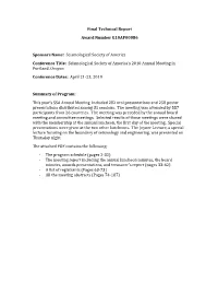 Final Technical Report-Cover Page