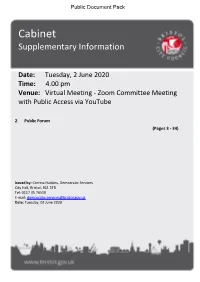 Public Forum Statements and Questions PDF 1 MB