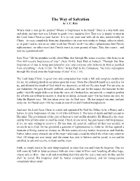 The Way of Salvation by J