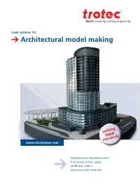 Architectural Model Making