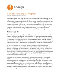 Clouds Over Congo's Progress
