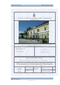 Documento Di Sintesi Torre Del Greco