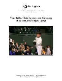 Parent's Guide to Fencing