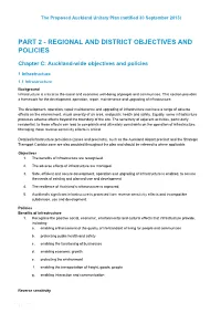 Part 2 Regional and District Objectives and Policies