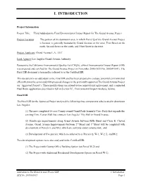 The Grand Avenue Project Addendum No. 3