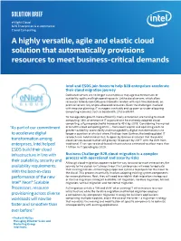 Enlight* Cloud Computing for B2B & E-Commerce: Soluton Brief