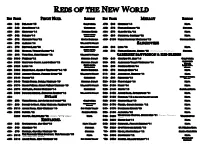 Reds of the New World