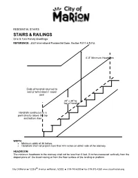 Stairs & Railings