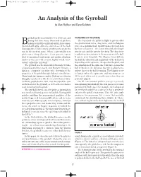 An Analysis of the Gyroball by Alan Nathan and Dave Baldwin