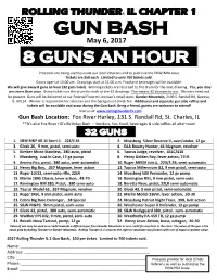 GUN BASH May 6, 2017