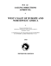 PUB. 143 Sailing Directions (Enroute)