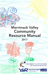 Community Resource Manual 2017
