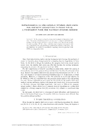 Improvements to the General Number Field Sieve for Discrete Logarithms in Prime Fields. a Comparison with the Gaussian Integer Method